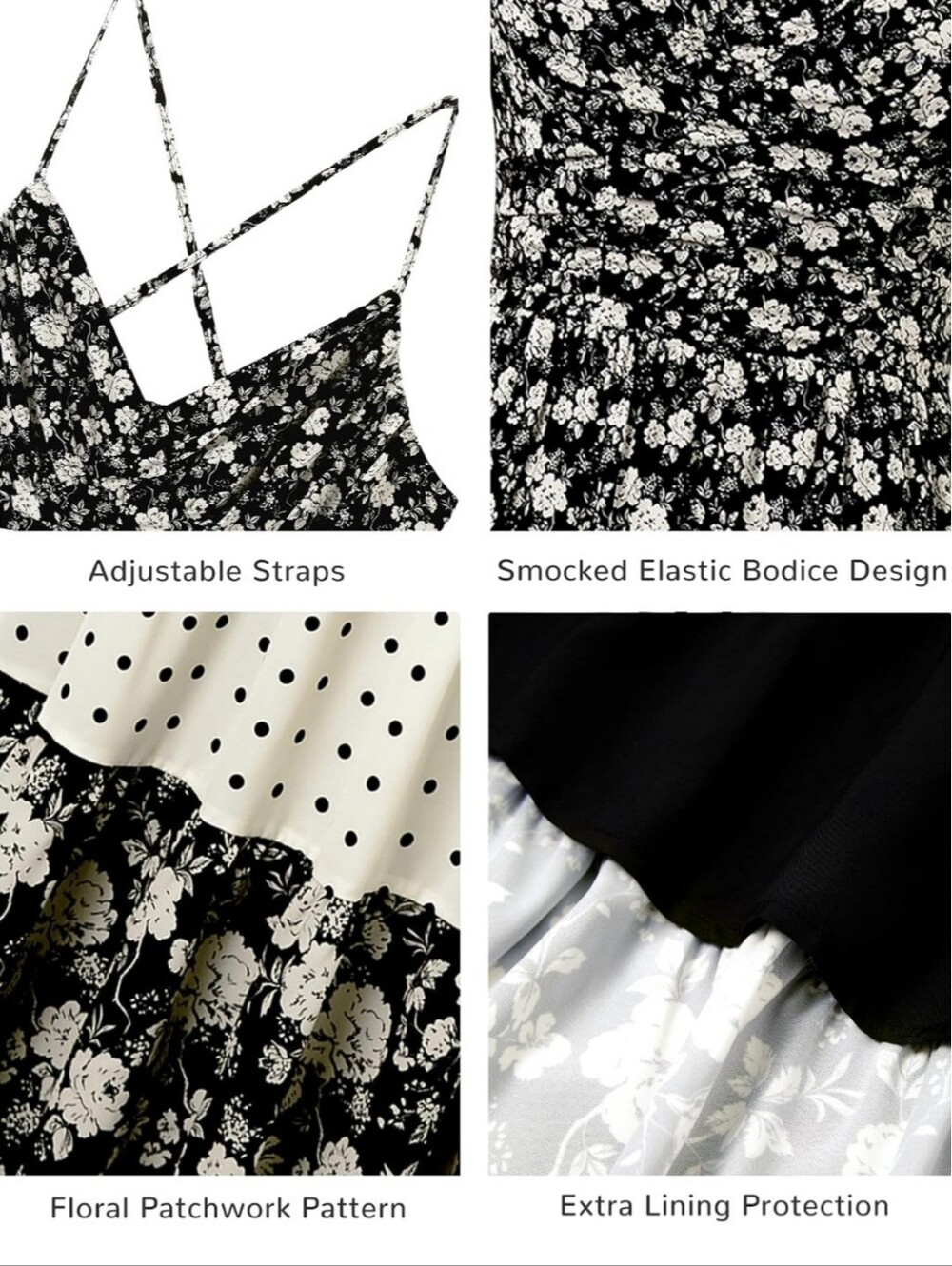 Multi-Pattern Summer Dress - Picture 6 of 6